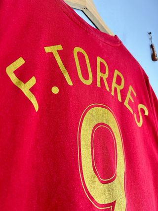 Camiseta Nike España F. Torres 9 Roja