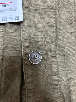 Chaqueta Zara Verde Oliva