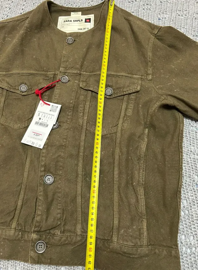 Chaqueta Zara Verde Oliva