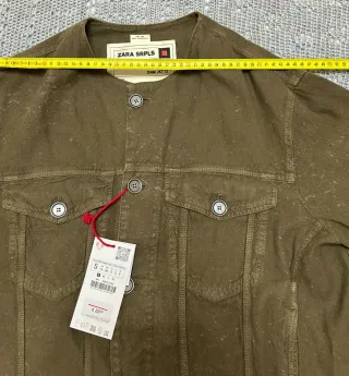 Chaqueta Zara Verde Oliva