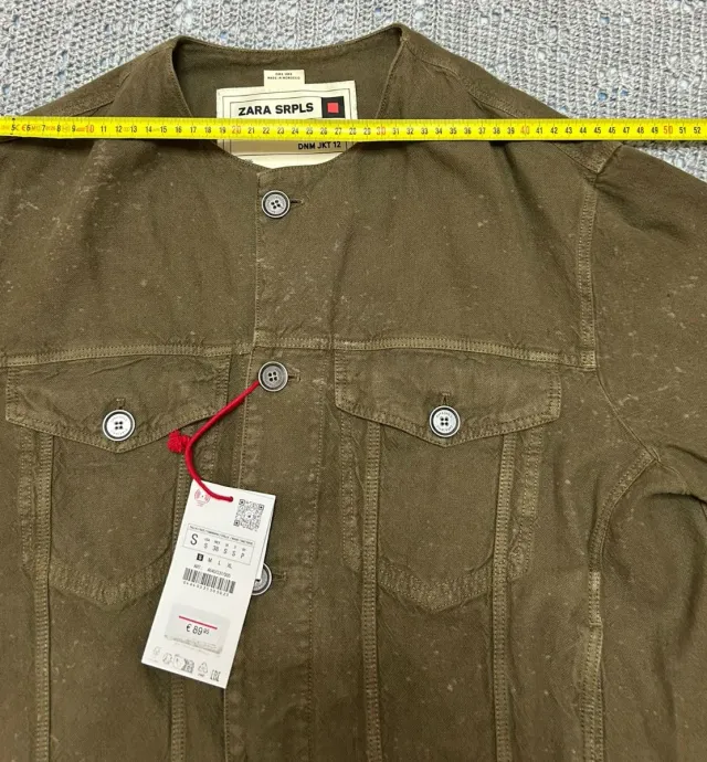 Chaqueta Zara Verde Oliva