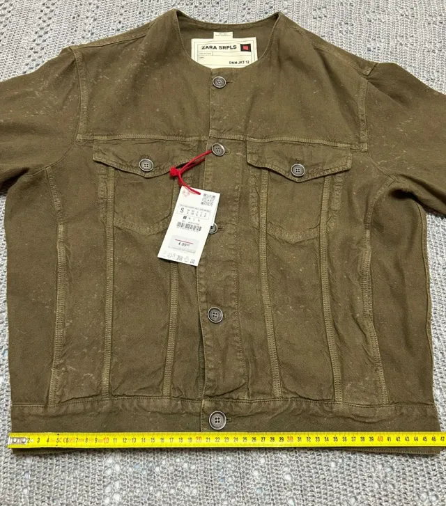 Chaqueta Zara Verde Oliva