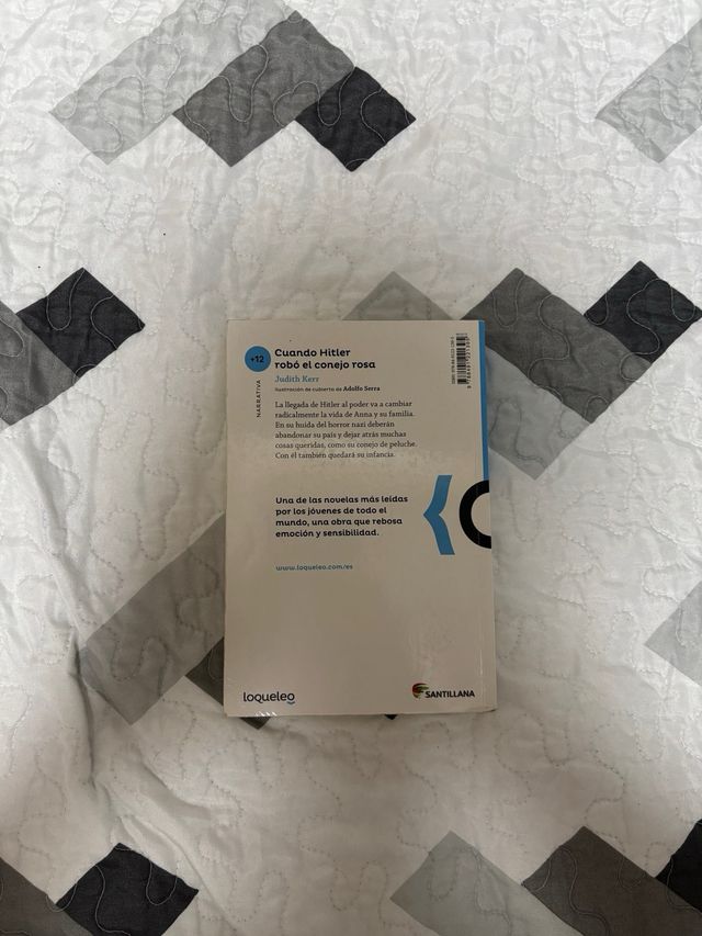 Libro Cuando Hitler robó el conejo rosa