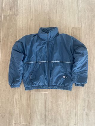 Cazadora(Puffer ligero) K-Way Vintage Azul Talla L