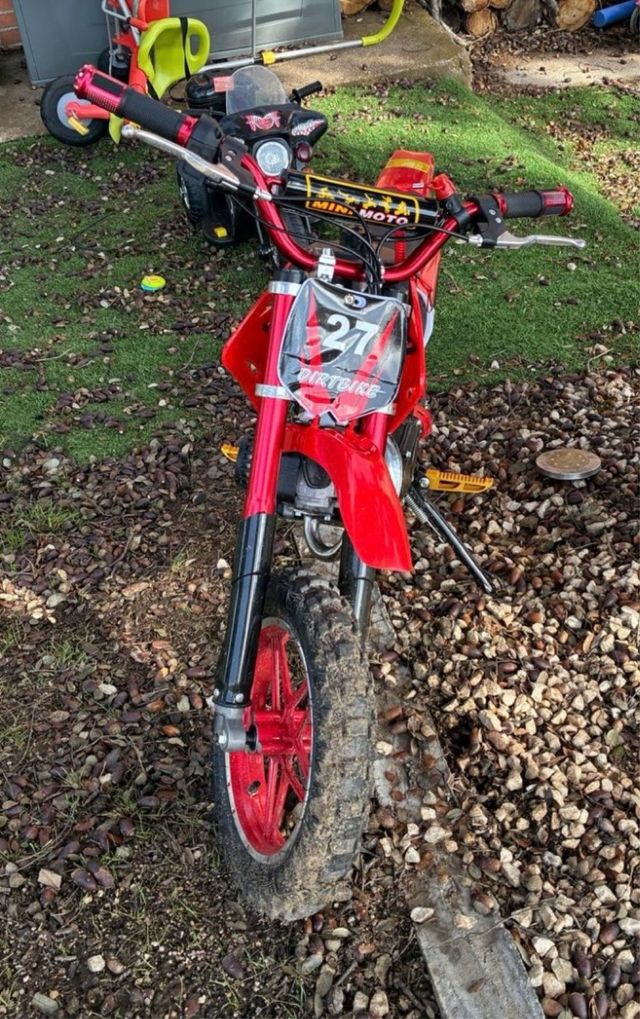 Mini Moto Roja