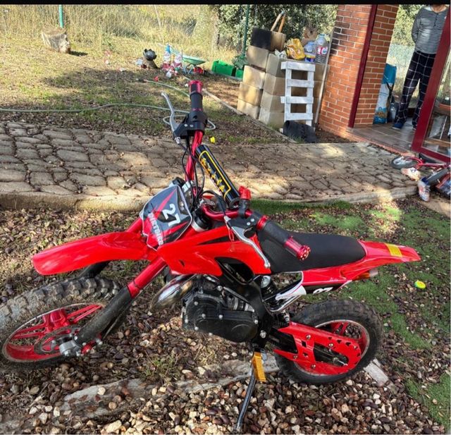 Mini Moto Roja