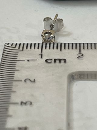 Pendientes Oro 18k Diamantes 0.20 Ct VS