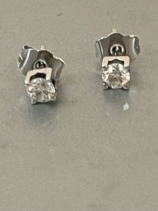 Pendientes Oro 18k Diamantes 0.20 Ct VS