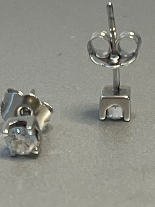 Pendientes Oro 18k Diamantes 0.20 Ct VS