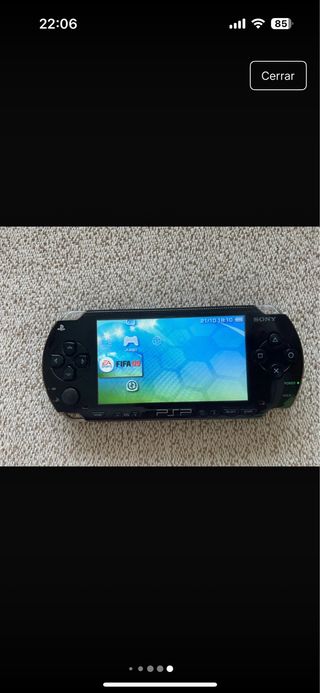 Consola Sony PSP Negra
