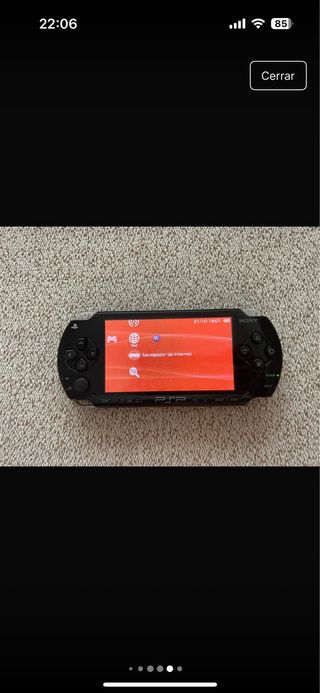 Consola Sony PSP Negra