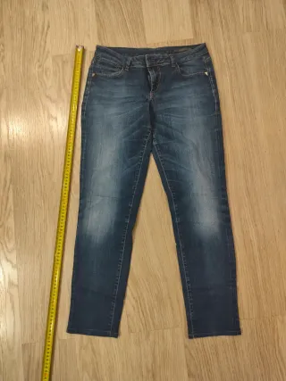 Vaqueros Guess Mujer Pitillo Azul Talla 81