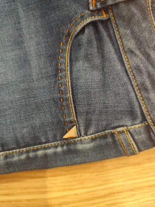 Vaqueros Guess Mujer Pitillo Azul Talla 81