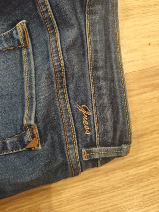 Vaqueros Guess Mujer Pitillo Azul Talla 81