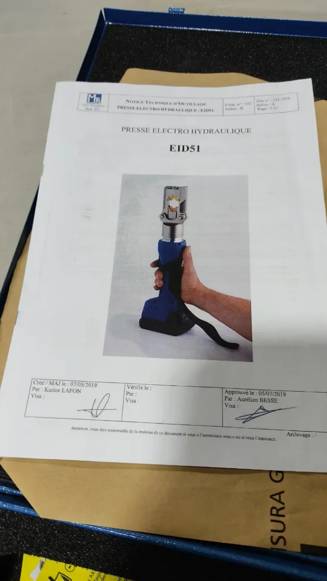 Herramienta a batería específica