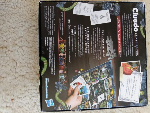 Juego de mesa Cluedo Conspiracy