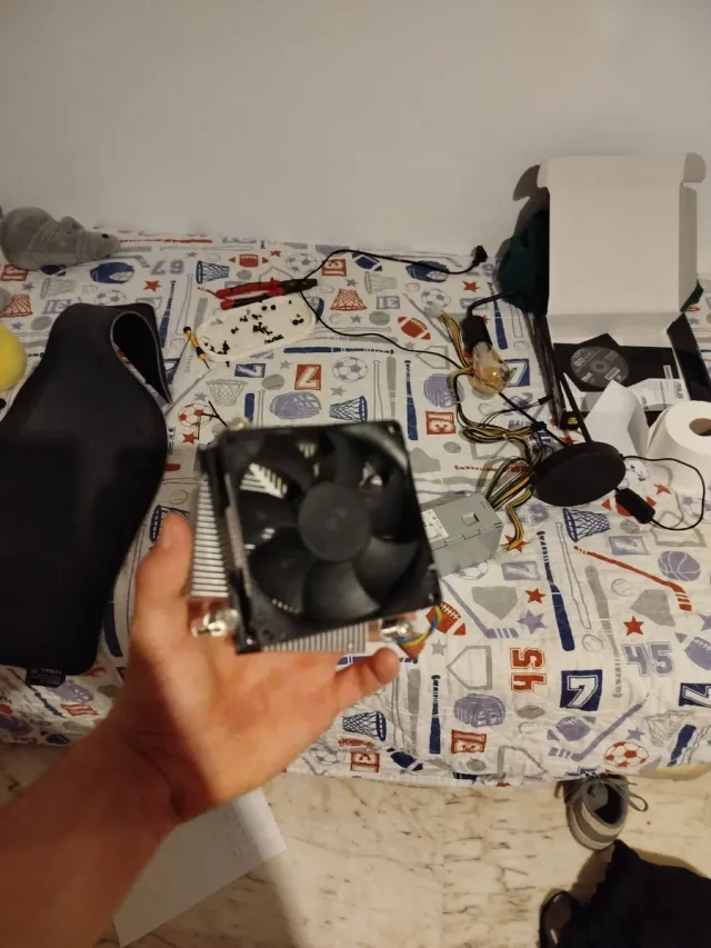 Placa Base Lenovo + Fuente Alimentación