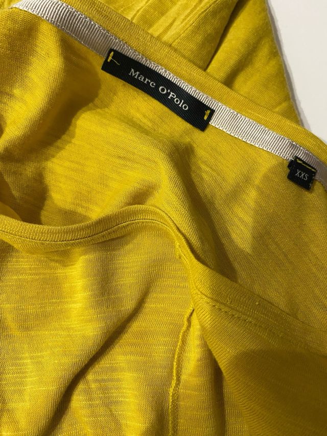 Camiseta Marc O'Polo manga larga amarilla Talla M