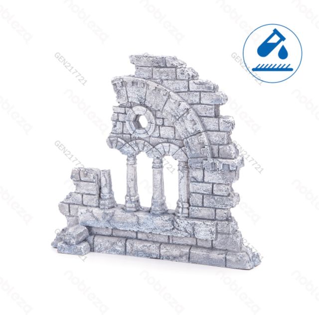 Decoración Acuario Ruinas Resina