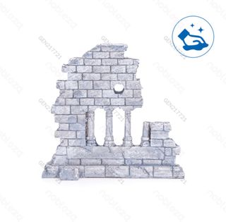 Decoración Acuario Ruinas Resina