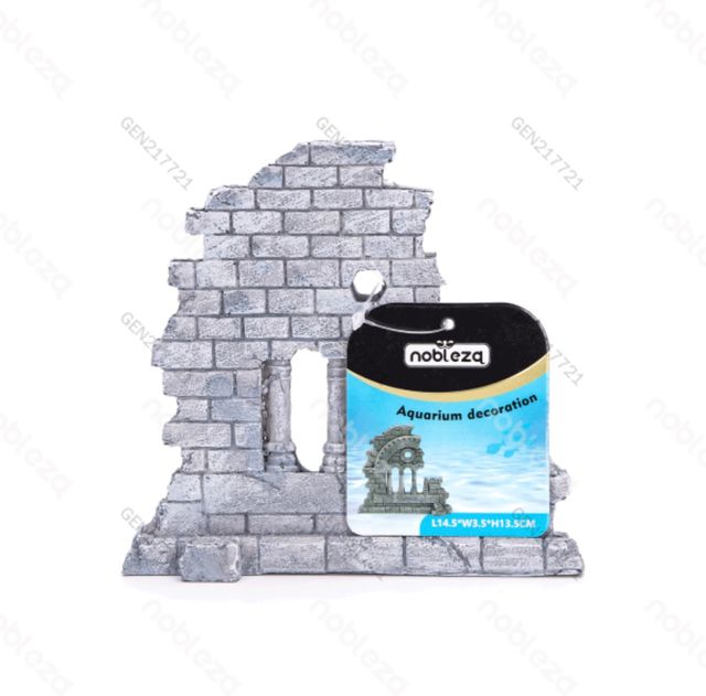 Decoración Acuario Ruinas Resina
