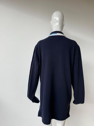 Polo Tommy Hilfiger Vintage Manga Larga Talla L