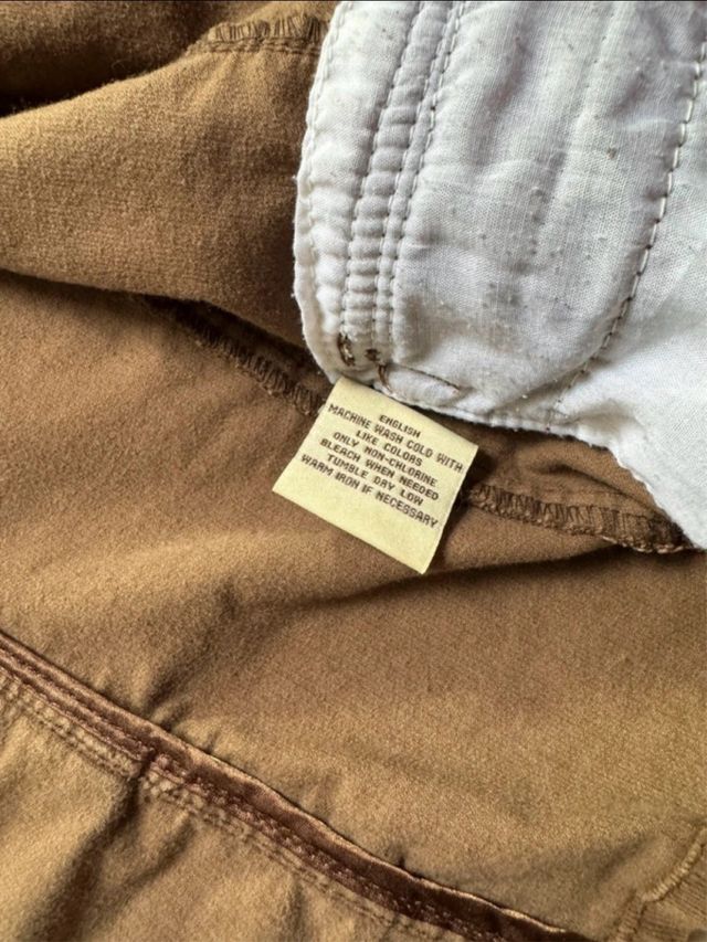 Giacca marrone con cappuccio