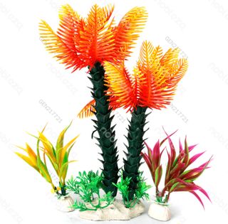 Plantas Acuario Decoración Palmeras Artificiales