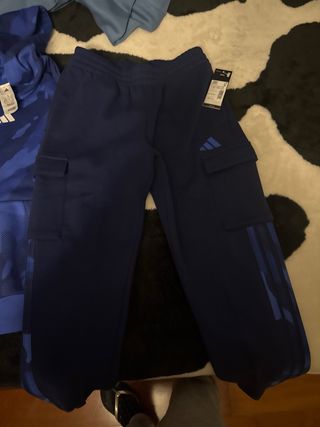 Chándal Adidas Azul Talla L Niño