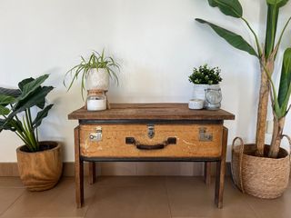 Mesa Maletín Vintage Americana (hand crafted)