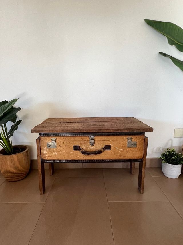 Mesa Maletín Vintage Americana (hand crafted)