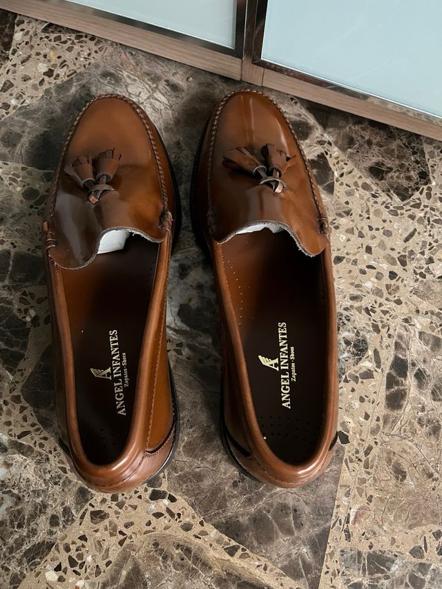 Mocasines Angel Infantés Marrones
