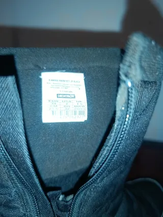 Botas de nieve acolchadas negras talla 34