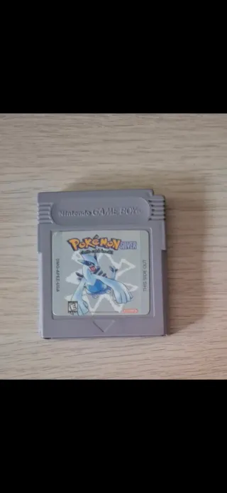 Pokémon Plata Game Boy Color Cartucho