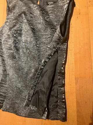 Chaleco o Top SIMORRA Plateado