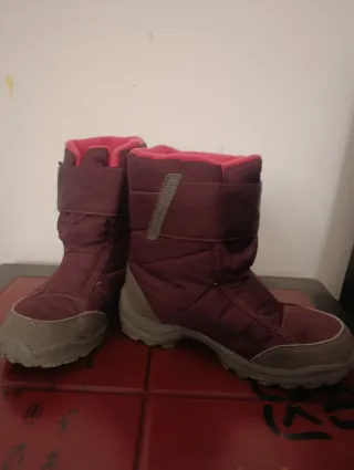 Botas de nieve niña talla 34