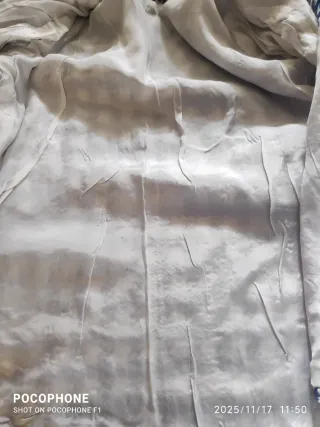 Giacca vintage pied de poule blu e bianca