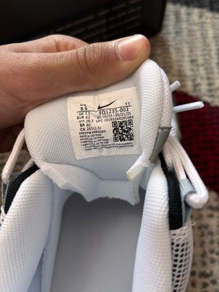 Nike Air Max 95 Gris y Blanco