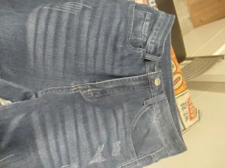 Vaqueros Mujer Denim Azul