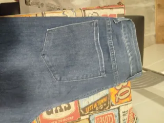 Vaqueros Mujer Denim Azul