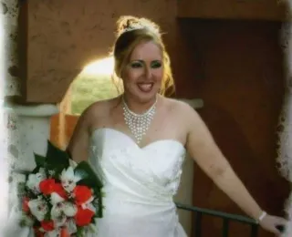 Traje de Novia Blanco.