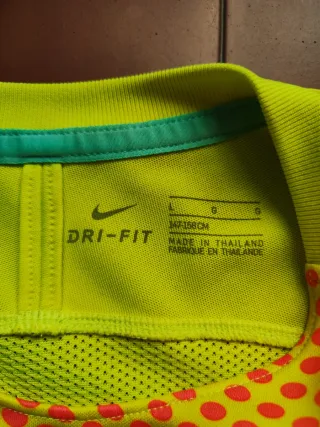 Nike CR7 maglia calcio Dri-Fit taglia L 158 Giallo