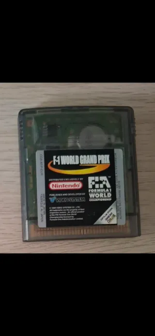 F-1 World Grand Prix Game Boy Color Nintendo