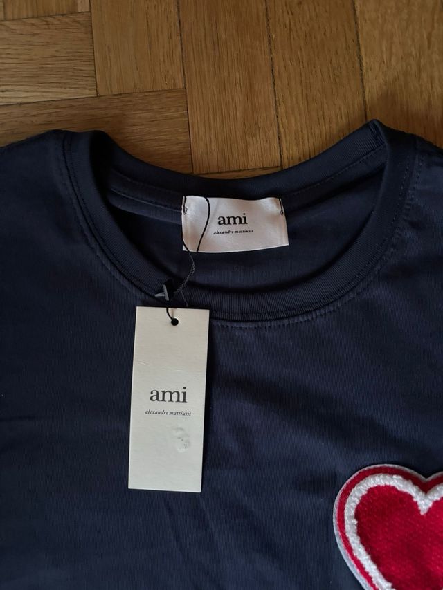 Camiseta Ami París Azul