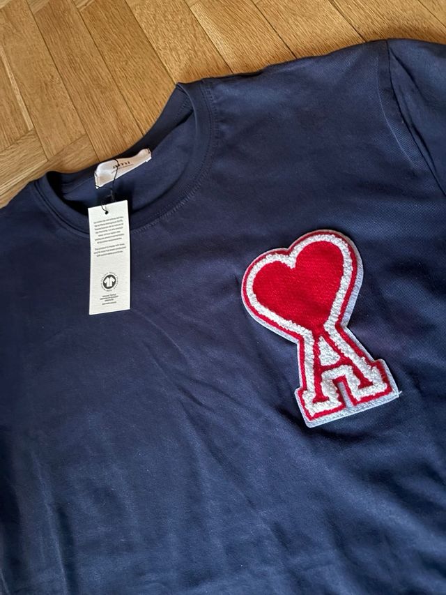 Camiseta Ami París Azul