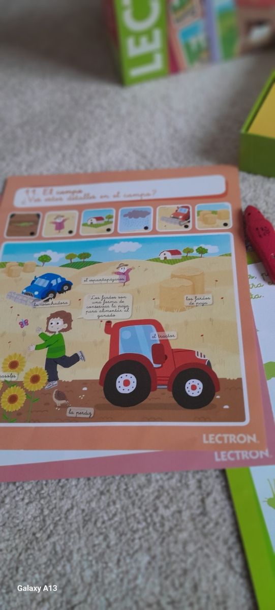 Juego Lectron la granja