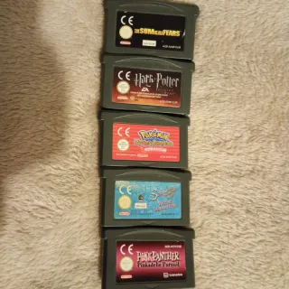 Lote 5 Juegos Game Boy Advance