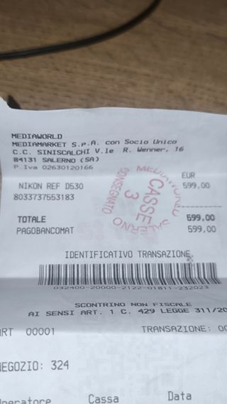 Nikon D5300 + Obiettivo nikor 18-105