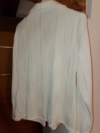 Camicia donna calda con trama in rilievo