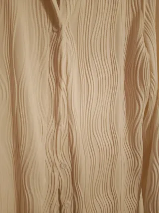 Camicia donna calda con trama in rilievo